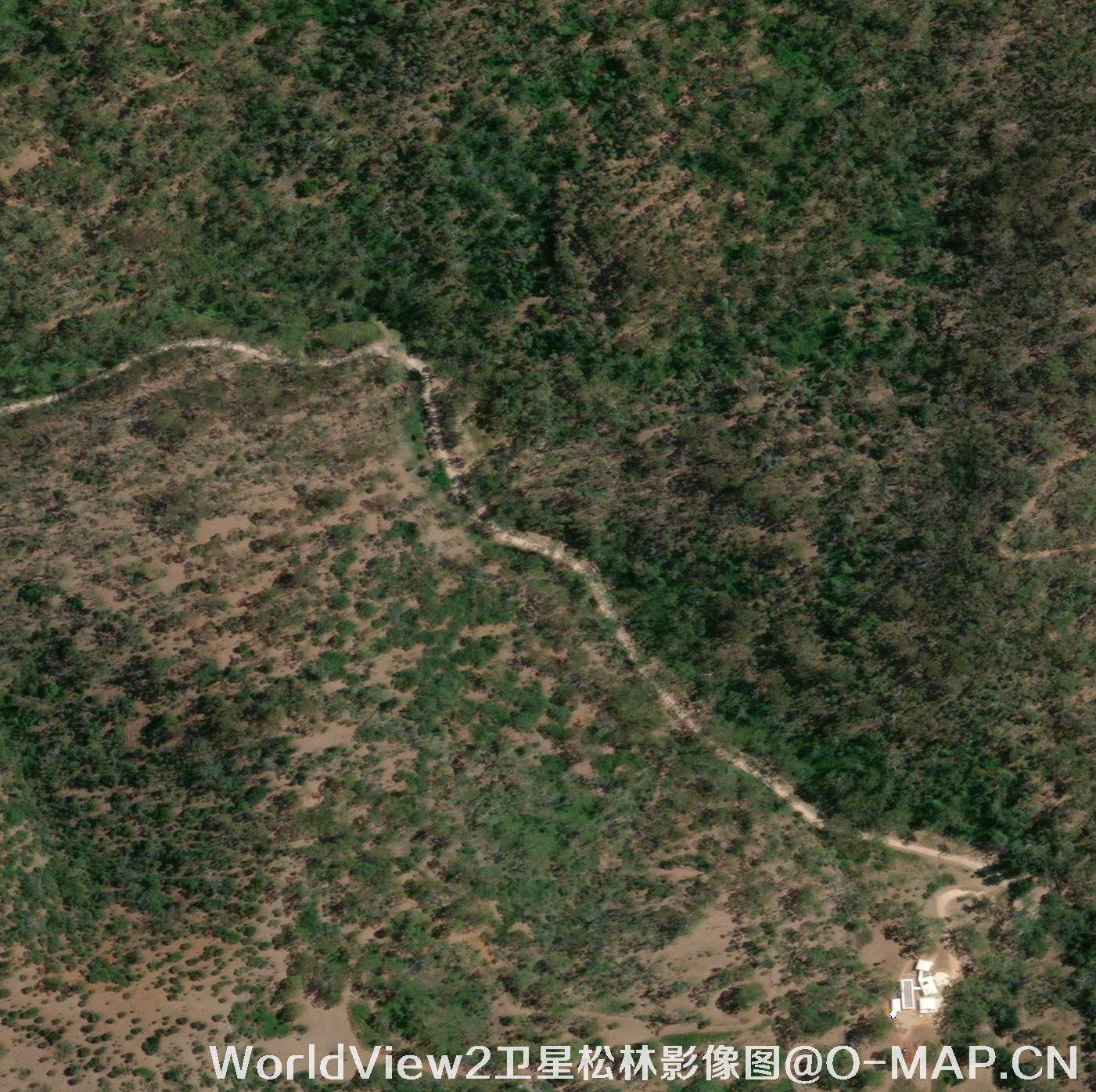 WorldView2卫星拍摄的0.5米分辨率影像图
