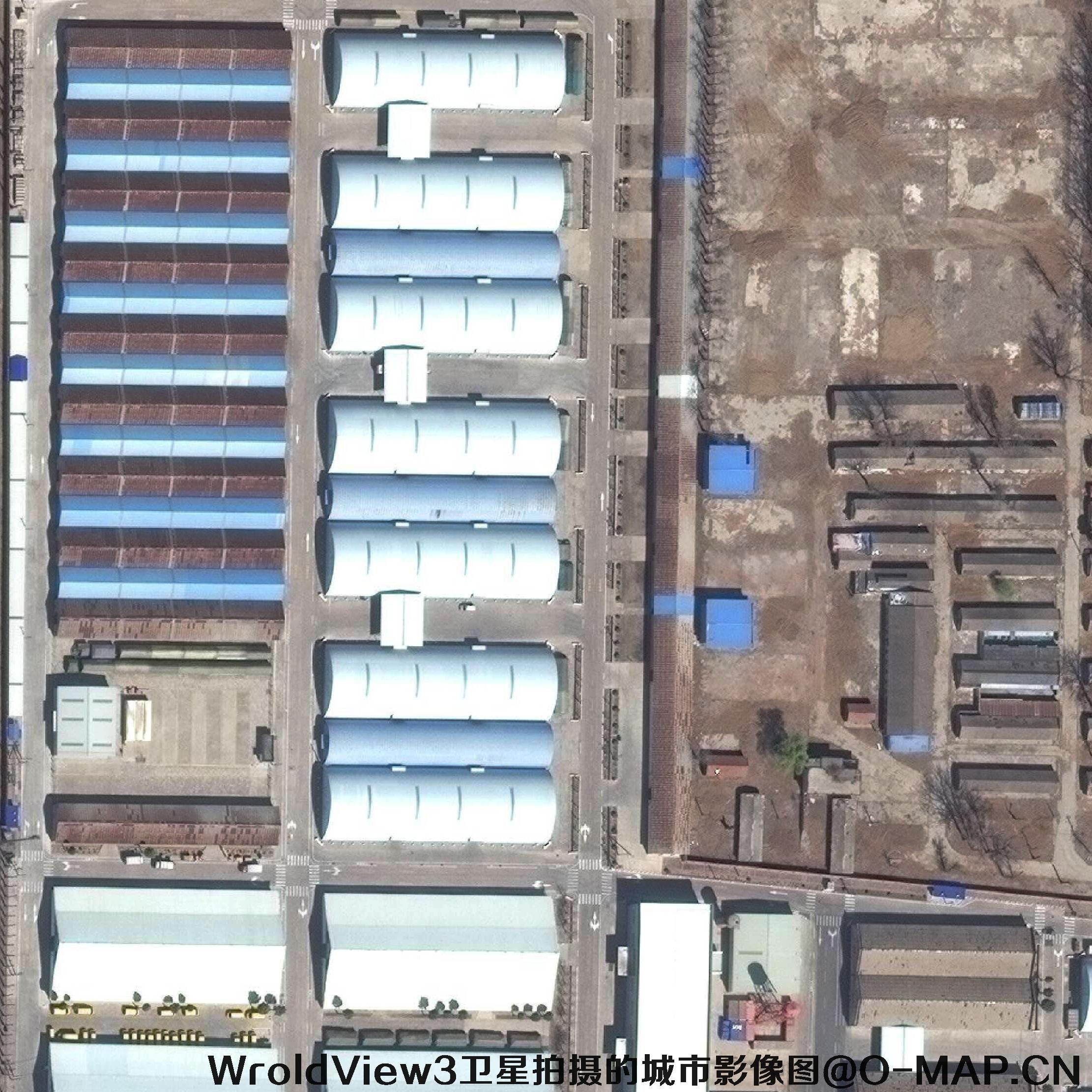 WroldView3卫星拍摄的0.3米城市影像图片