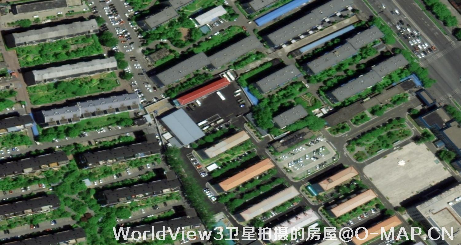 WorldView3卫星拍摄的影像效果图
