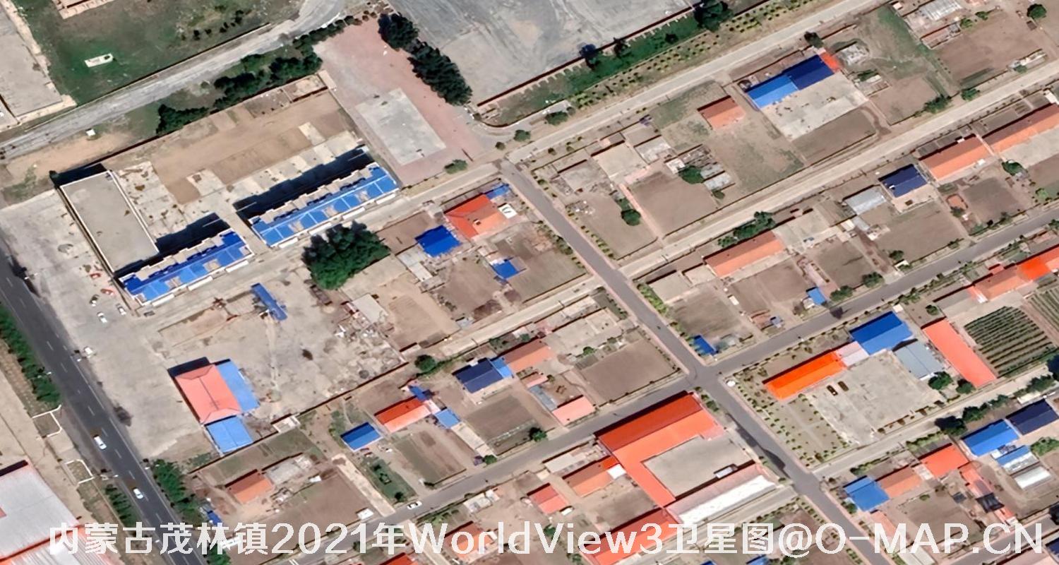 WorldView3卫星拍摄的0.3米分辨率影像图