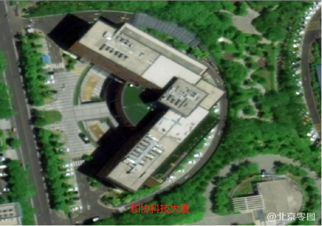 和协科技大厦卫星影像图