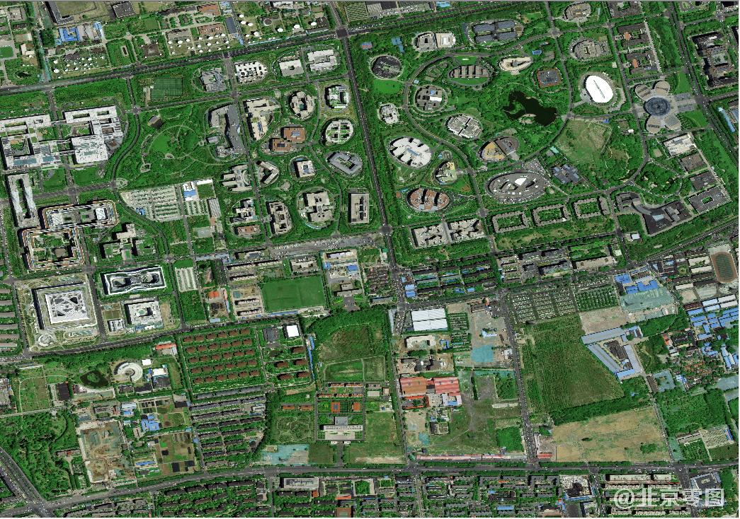 ZPARK总部基地全家福卫星影像图