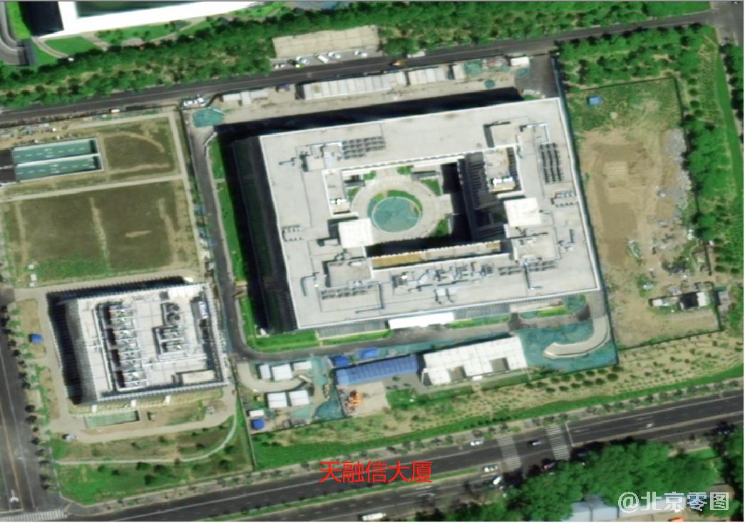 天融信大厦卫星影像图