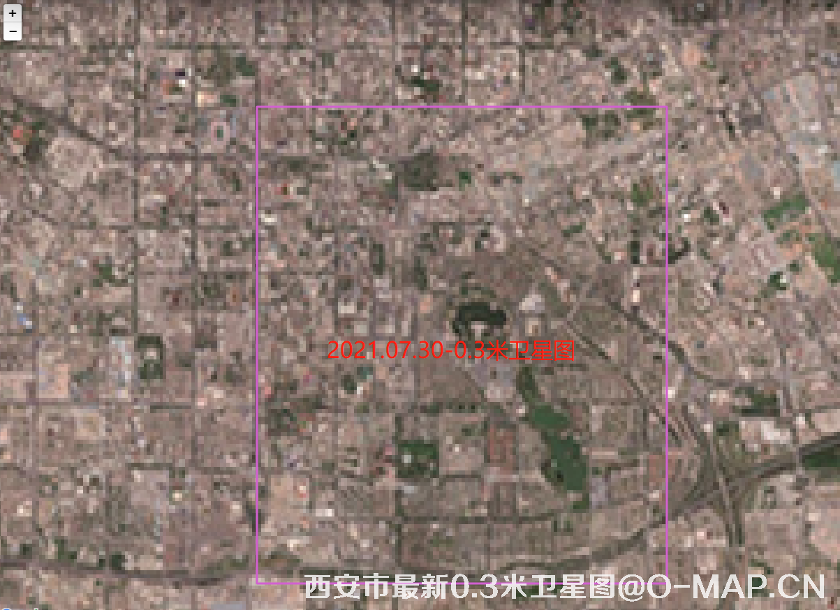 西安市2022年最新WorldView3卫星图