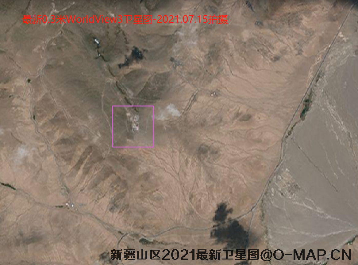新疆山区2021年最新卫星图