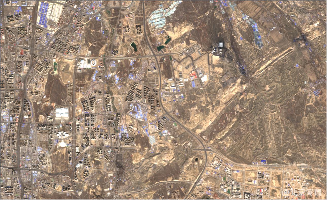 新疆地区2021年4月份最新卫星图