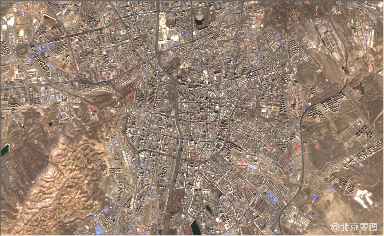 新疆地区2021年4月份最新卫星图