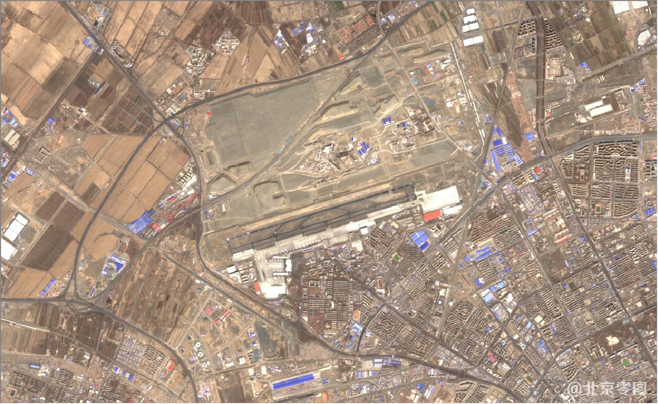 新疆地区2021年4月份最新卫星图