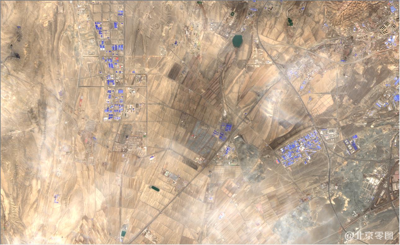 新疆地区2021年4月份最新卫星图