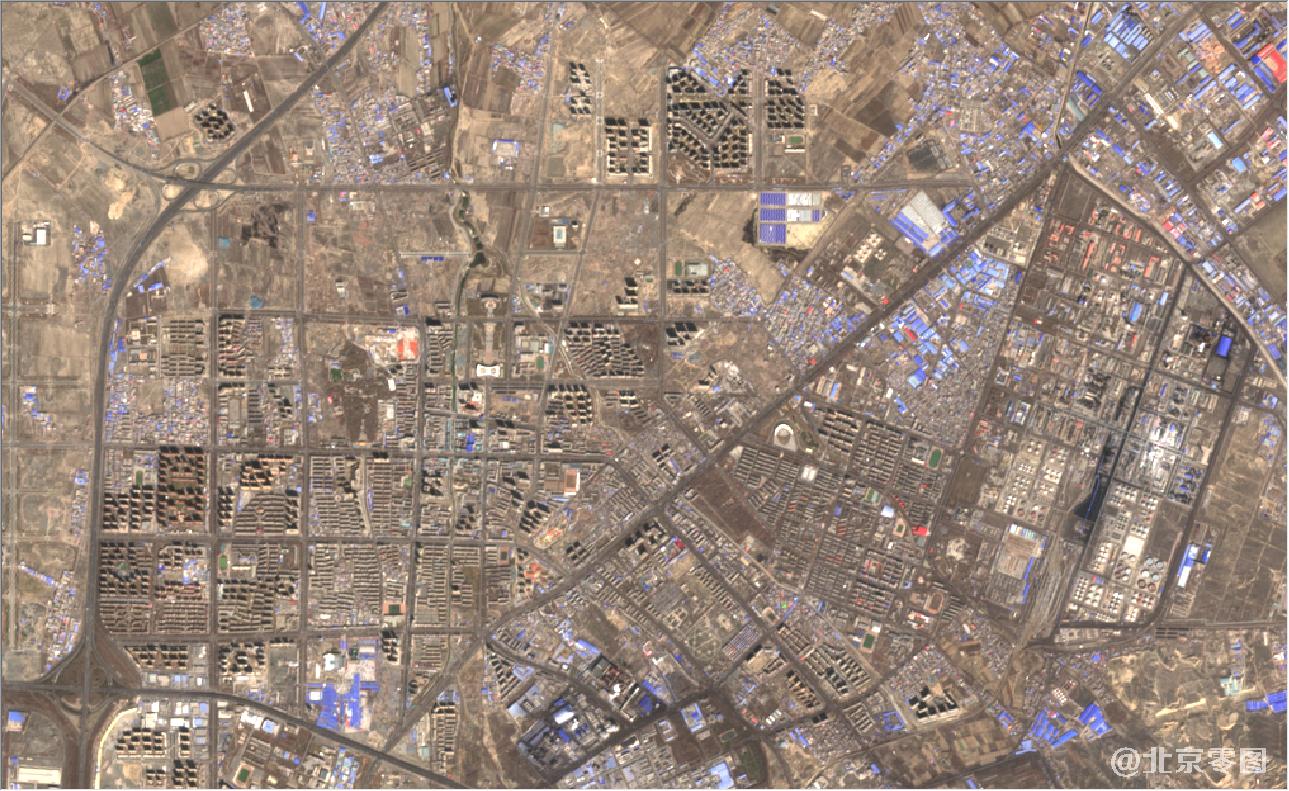 新疆地区2021年4月份最新卫星图