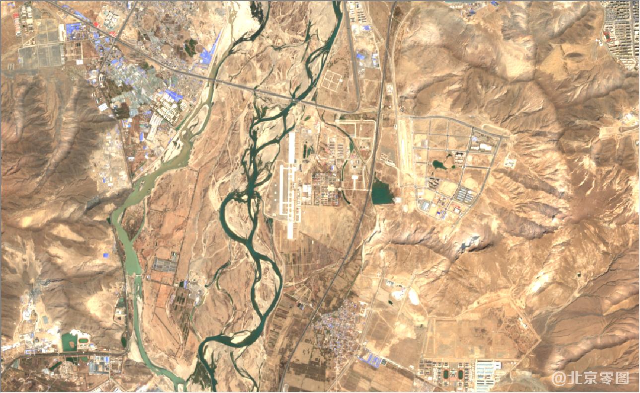 西藏地区2021年4月份最新卫星图