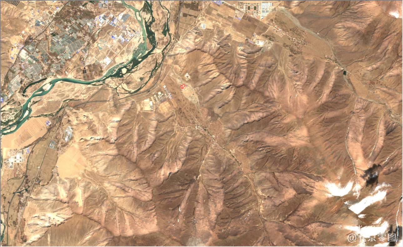 西藏地区2021年4月份最新卫星图
