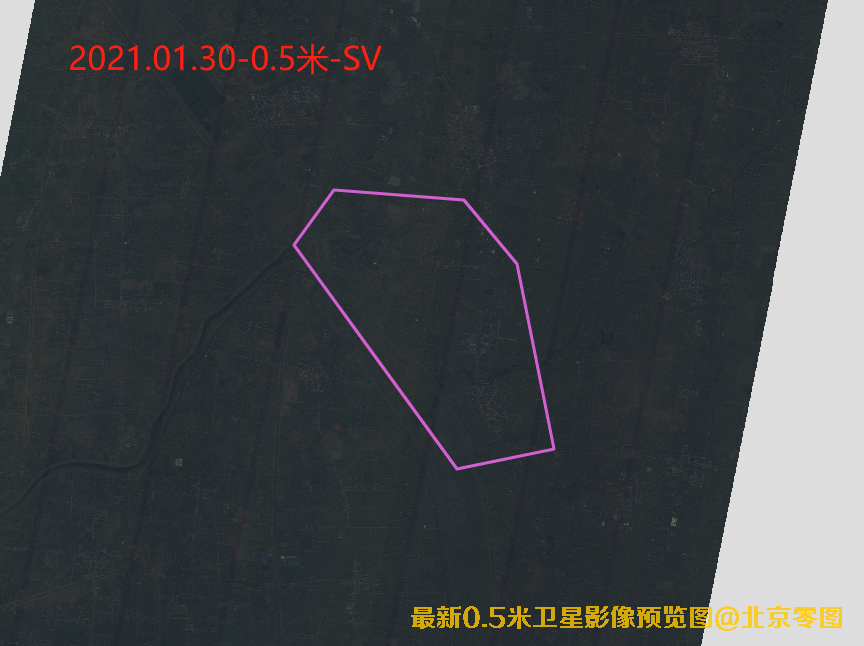 徐溜镇5个村卫星影像预览图