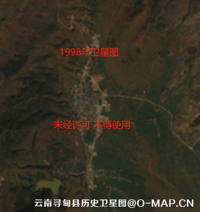 云南省寻甸县城镇变化历史卫星图查询结果