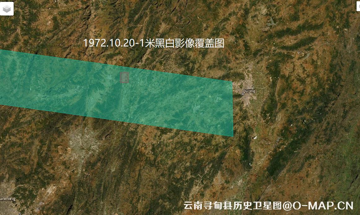 云南省寻甸县城镇变化历史卫星图查询结果