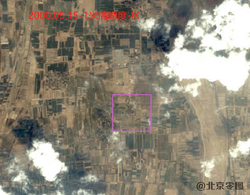 北京市房山区窑上乡2000年卫星图