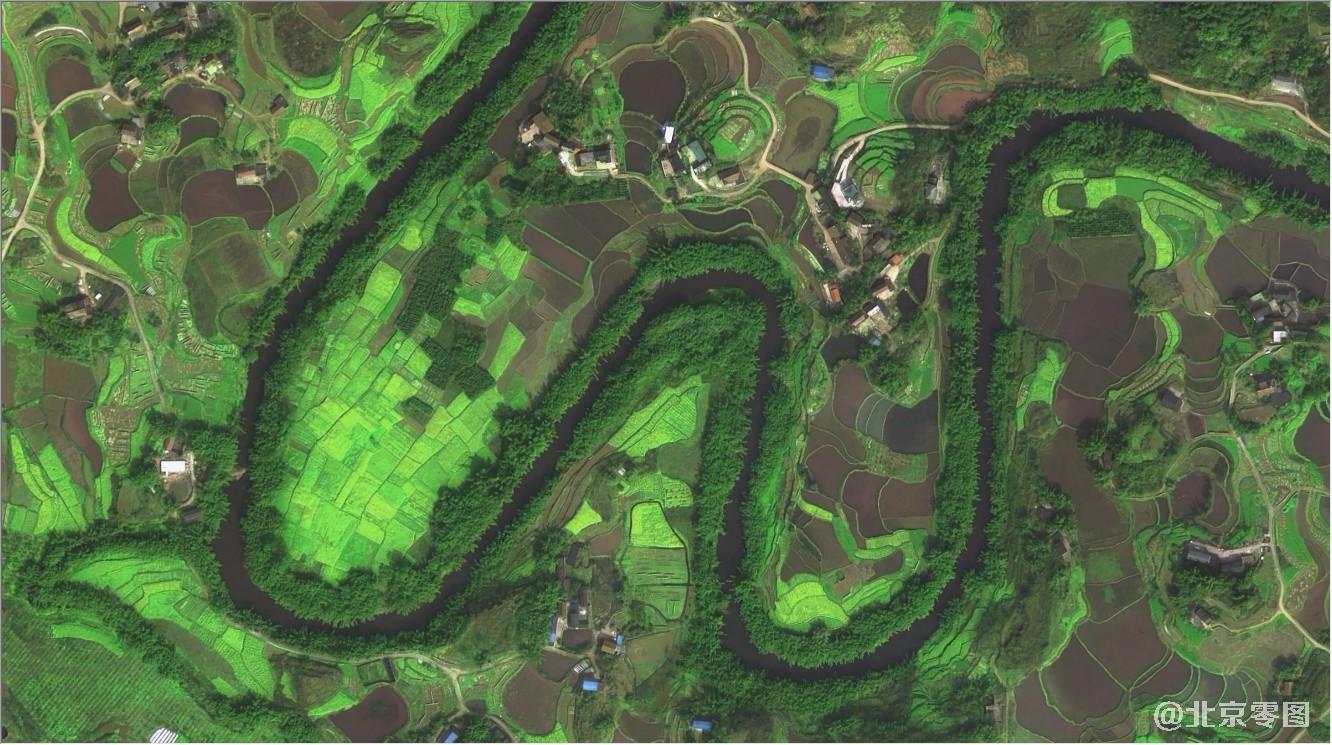 四川省宜宾市0.5米SuperView卫星图