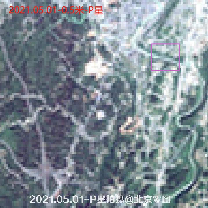 恩施玉龙寺2021.05.01-0.5米卫星图