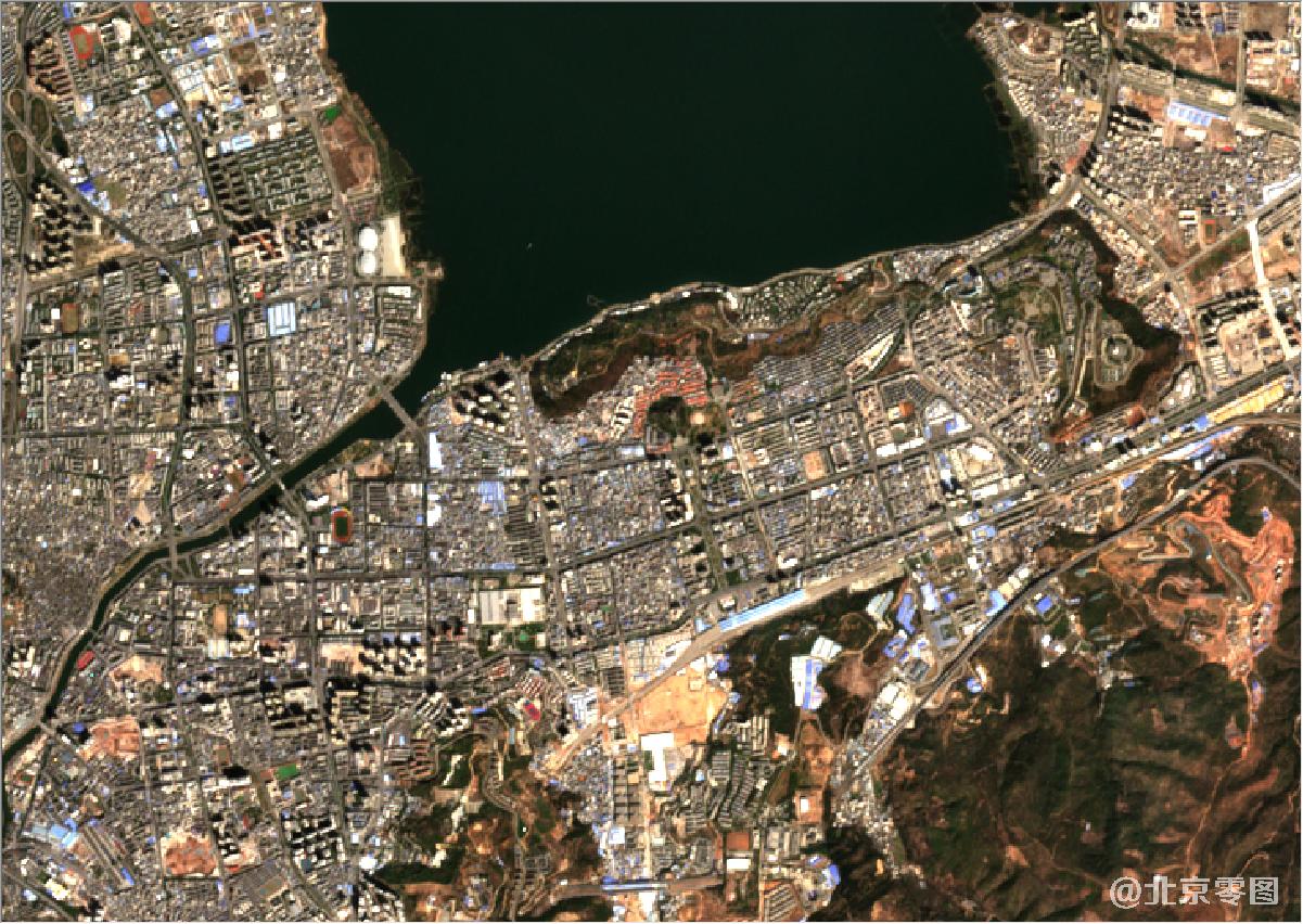 云南省2021年最新卫星影像图