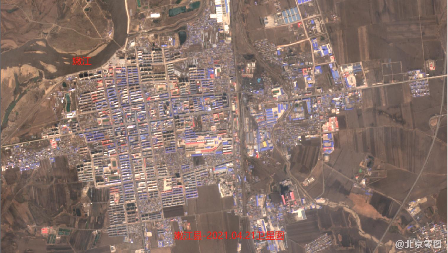 中国人寿张乃丹事件地点卫星图黑河市嫩江市最新卫星图