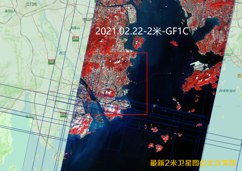 珠海机场2021年最新卫星影像图