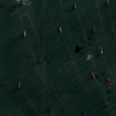 10米分辨率卫星船只监测影像图-源自北京亿景图
