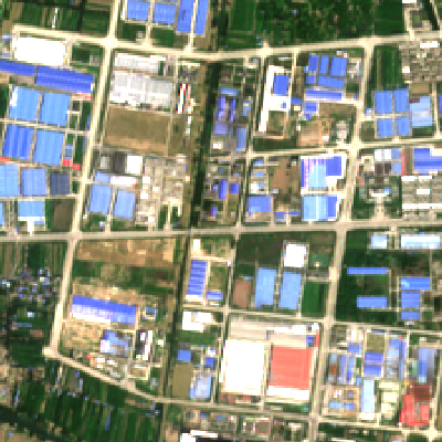10米分辨率城镇卫星影像图-源自北京亿景图