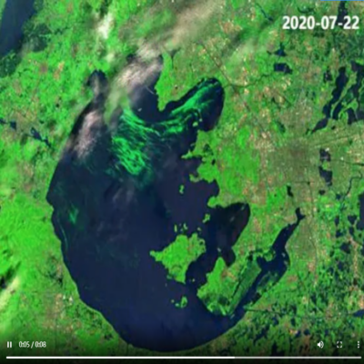 10米分辨率太湖绿藻监测影像图-源自北京亿景图