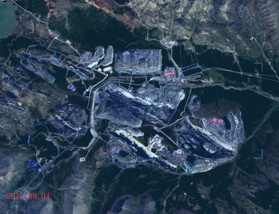木里矿区2015.09.04卫星图