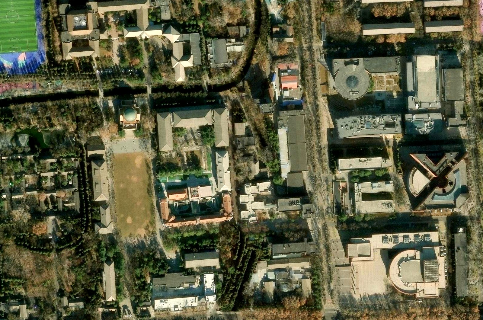 清华大学0.5米高清卫星图像