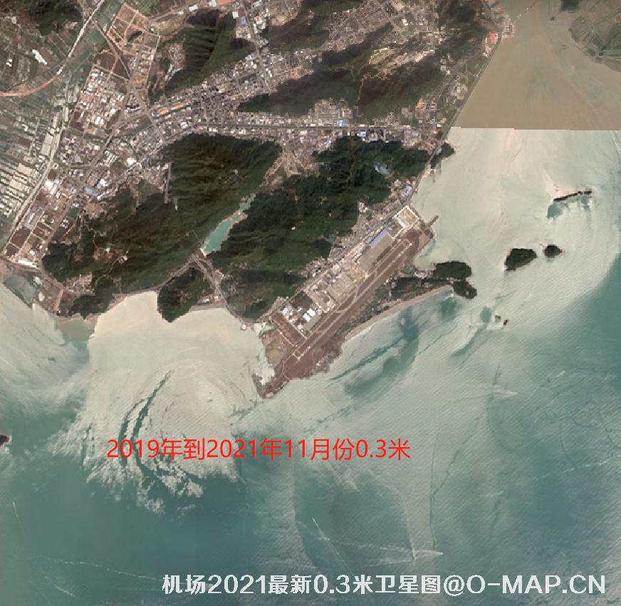 机场最新0.3米高清卫星图