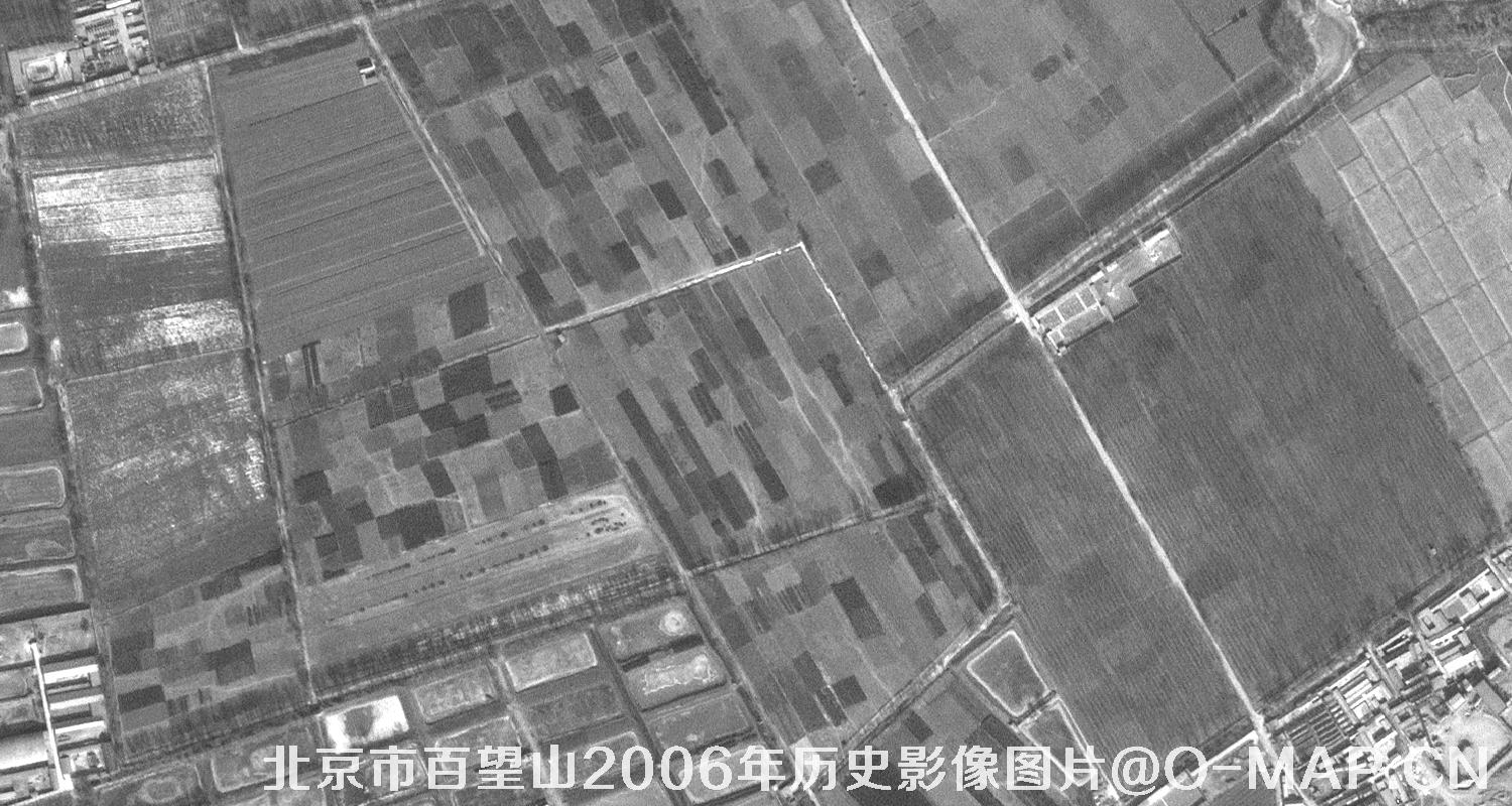北京市百望山2006年历史影像图片