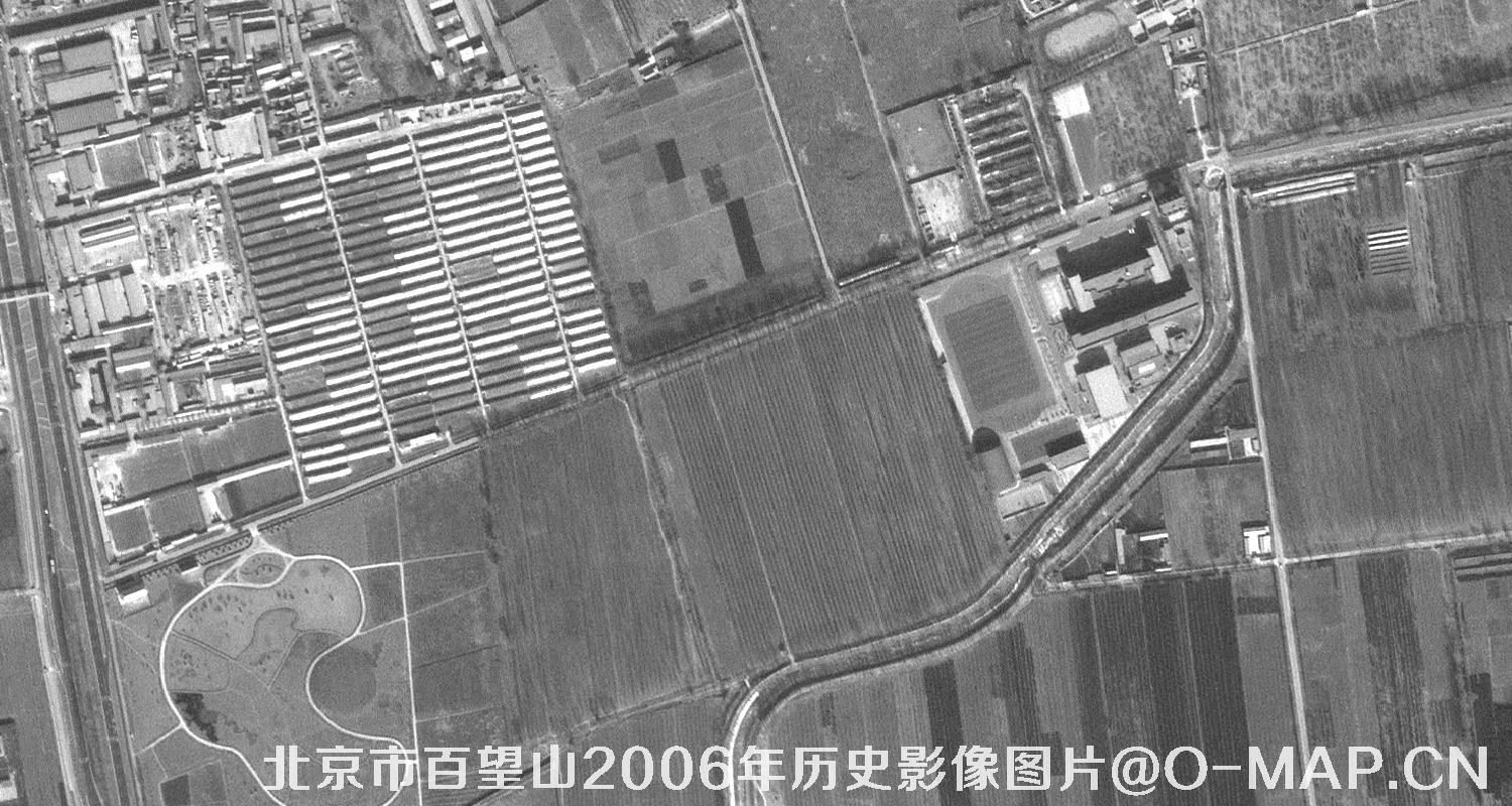 北京市百望山2006年历史影像图片