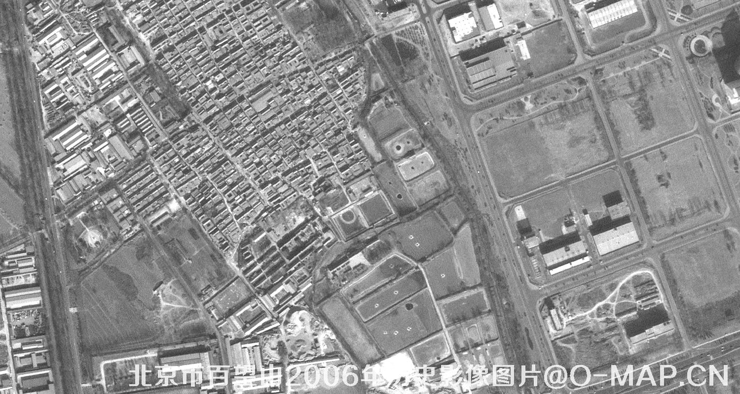 北京市百望山2006年历史影像图片