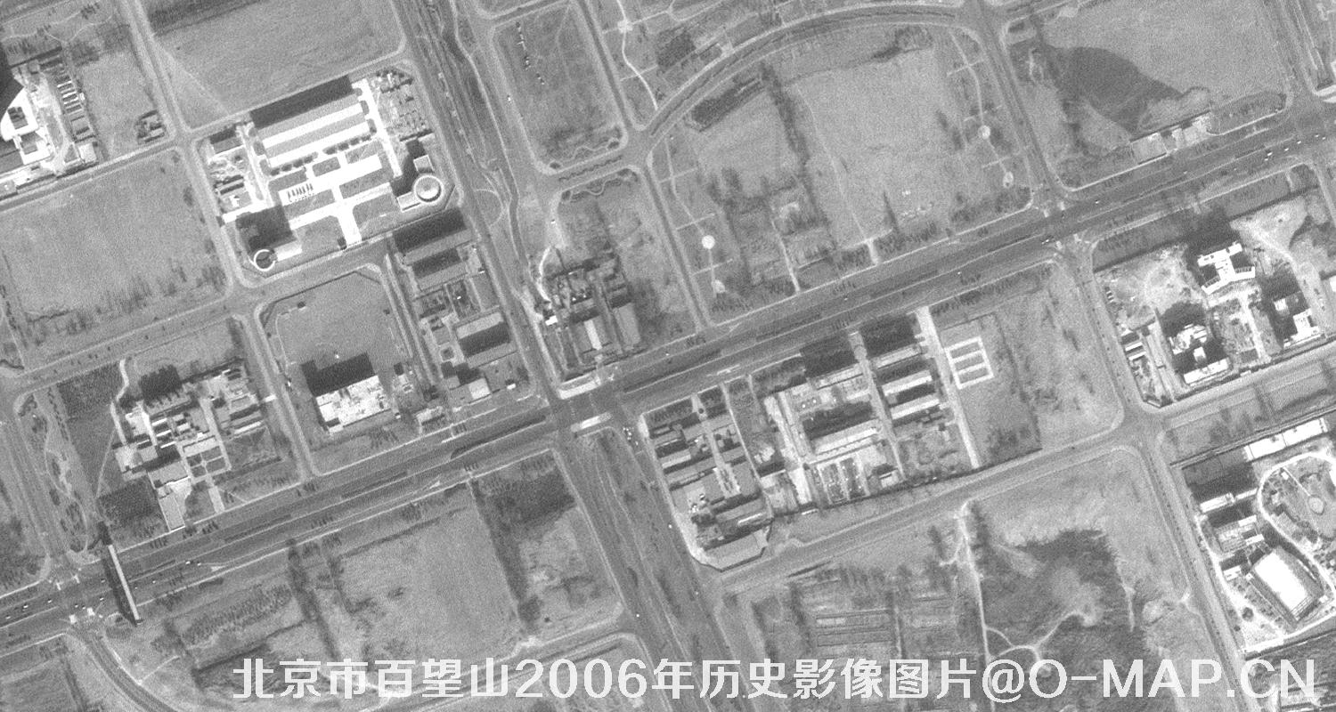 北京市百望山2006年历史影像图片