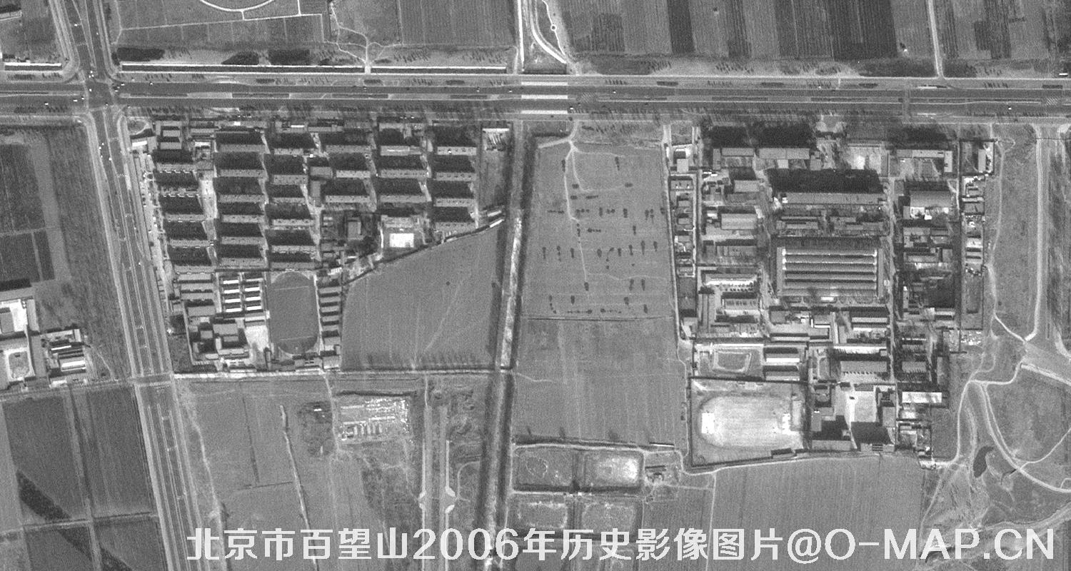 北京市百望山2006年历史影像图片