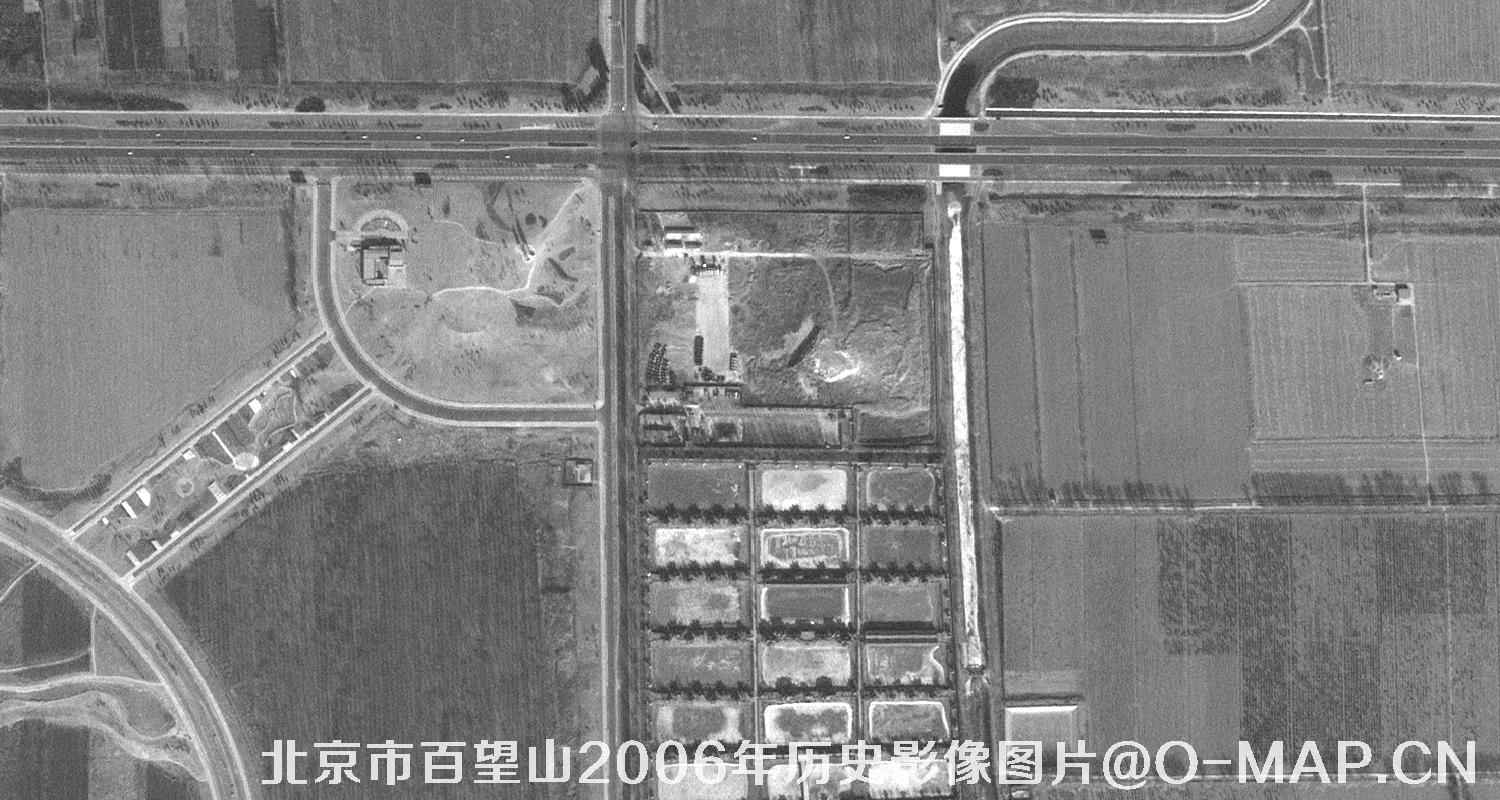 北京市百望山2006年历史影像图片