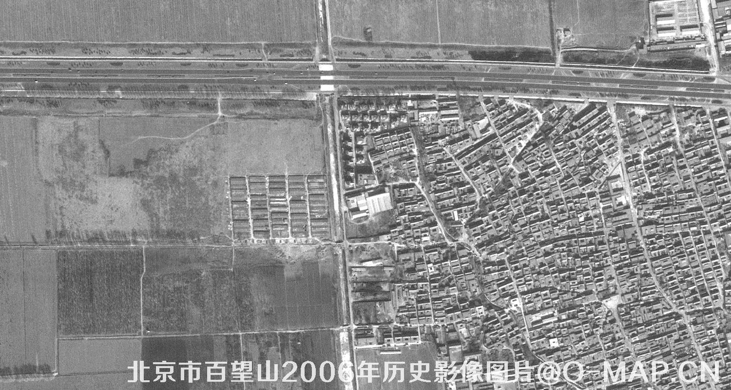 北京市百望山2006年历史影像图片