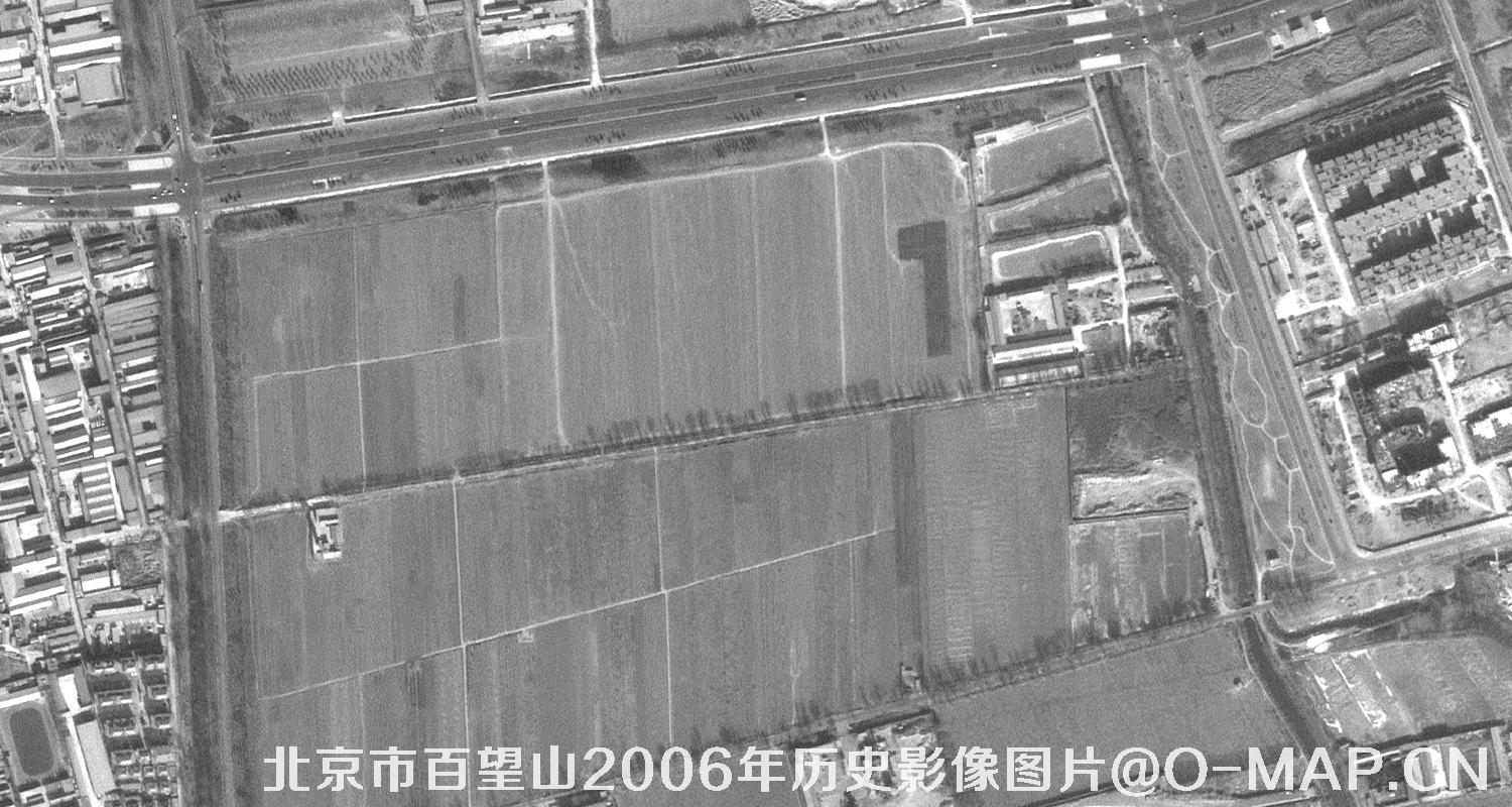 北京市百望山2006年历史影像图片