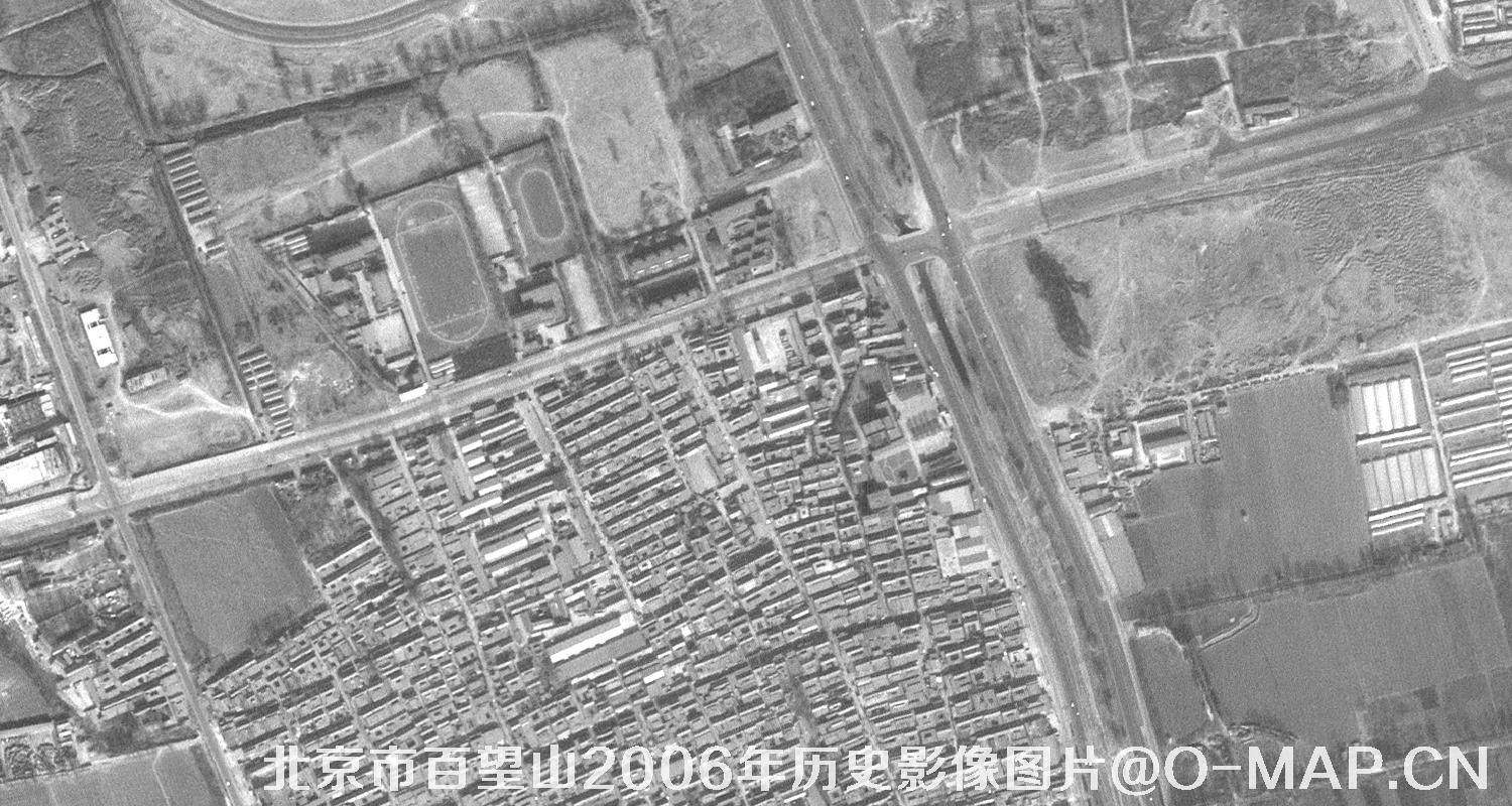 北京市百望山2006年历史影像图片