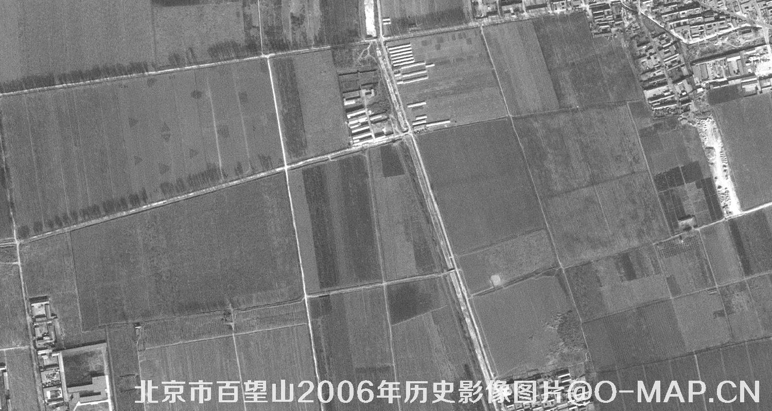 北京市百望山2006年历史影像图片