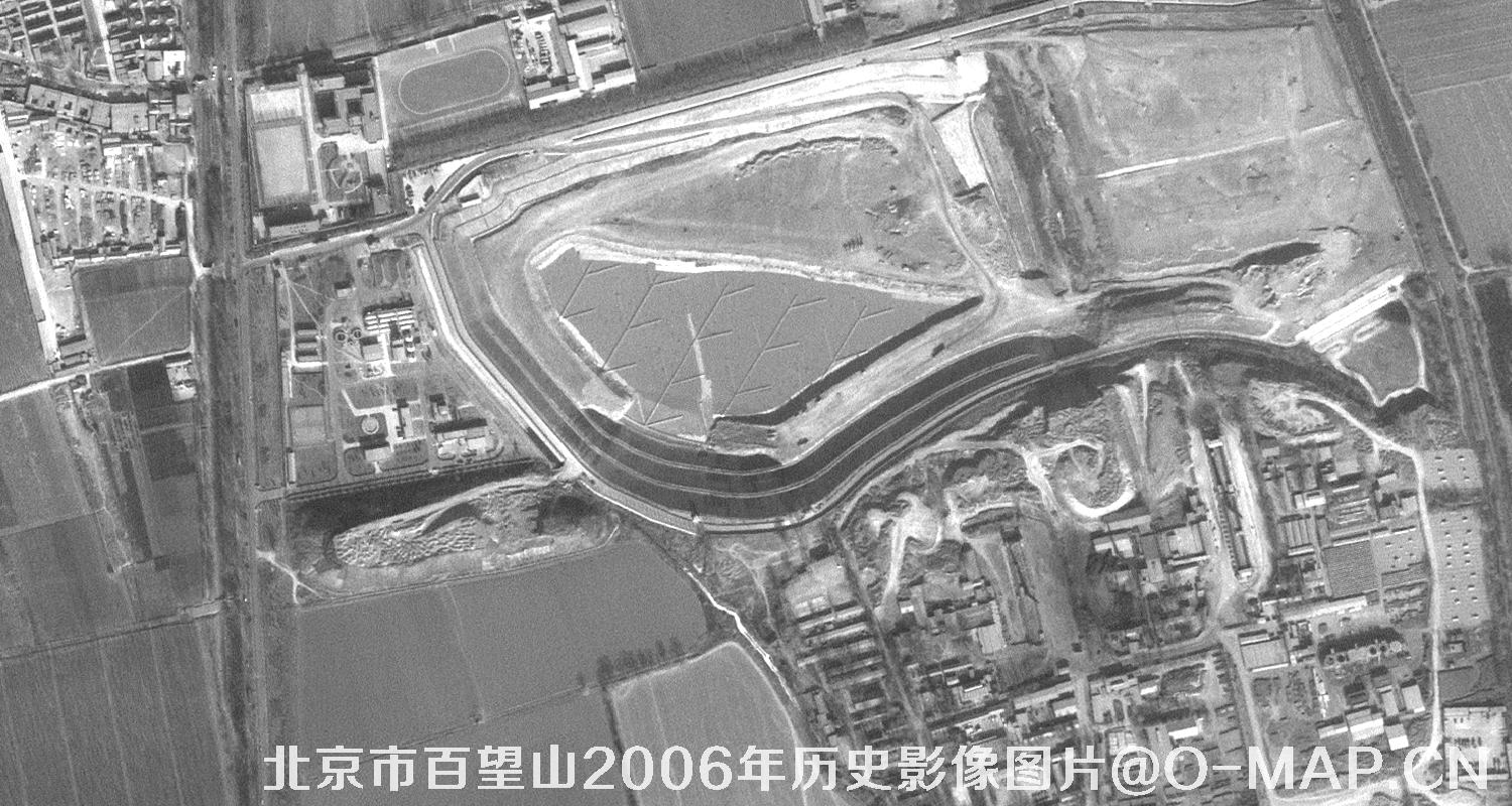 北京市百望山2006年历史影像图片