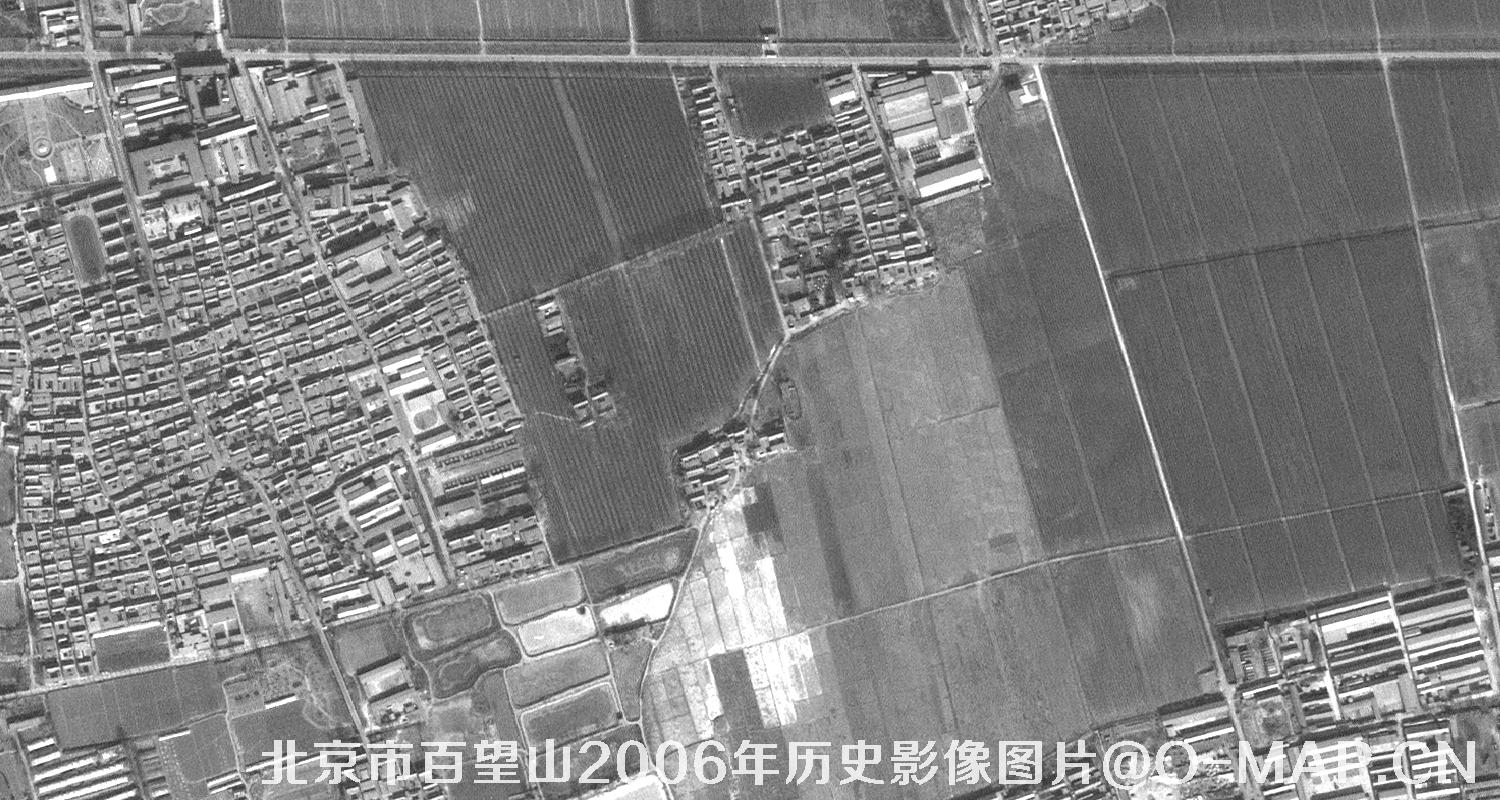 北京市百望山2006年历史影像图片