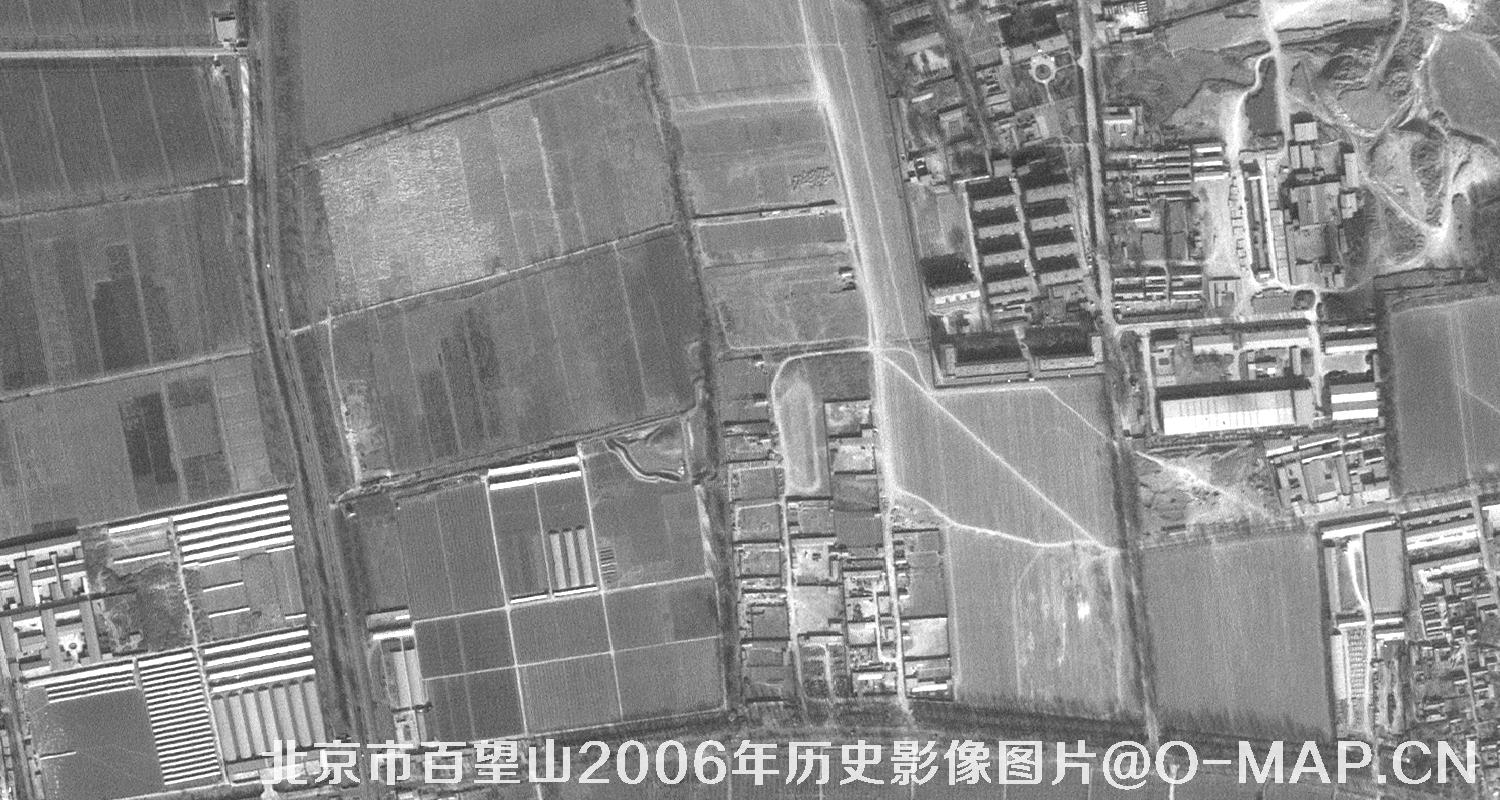 北京市百望山2006年历史影像图片