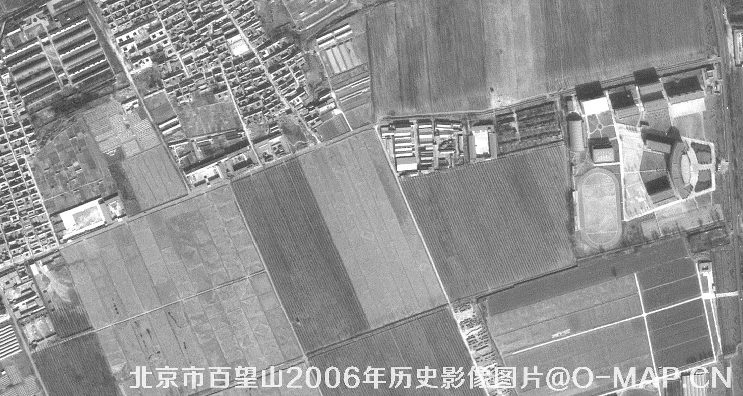 北京市百望山2006年历史影像图片