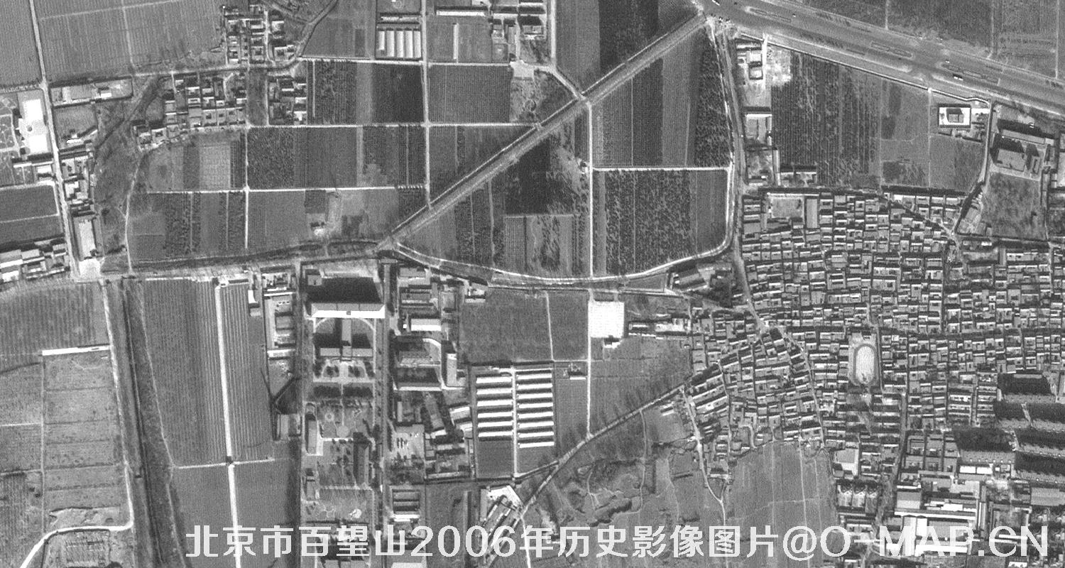 北京市百望山2006年历史影像图片