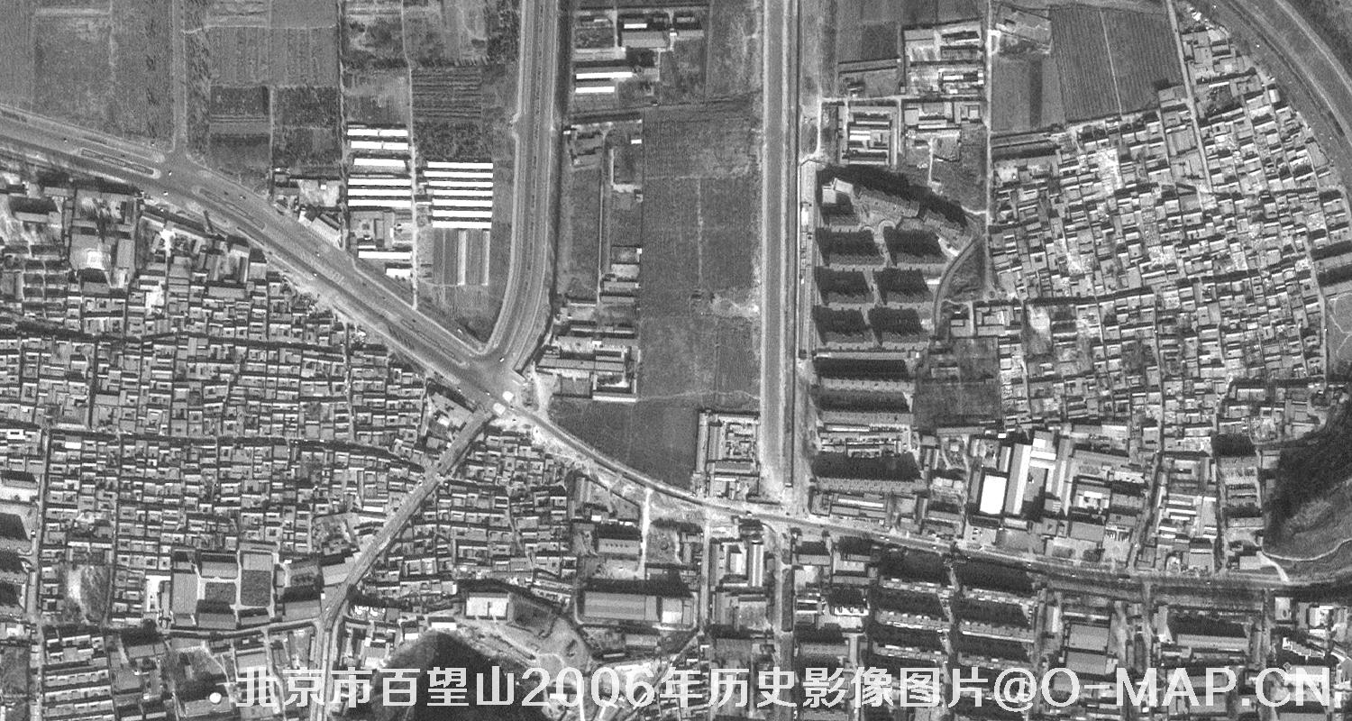 北京市百望山2006年历史影像图片