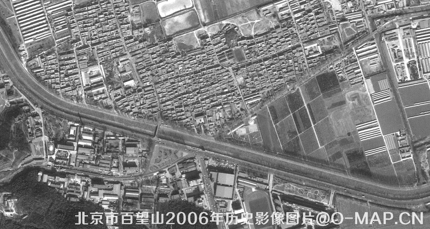 北京市百望山2006年历史影像图片