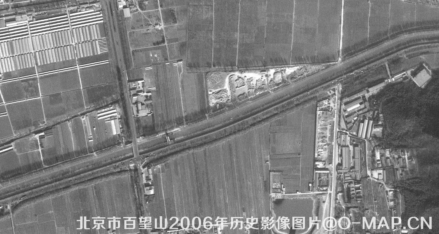 北京市百望山2006年历史影像图片