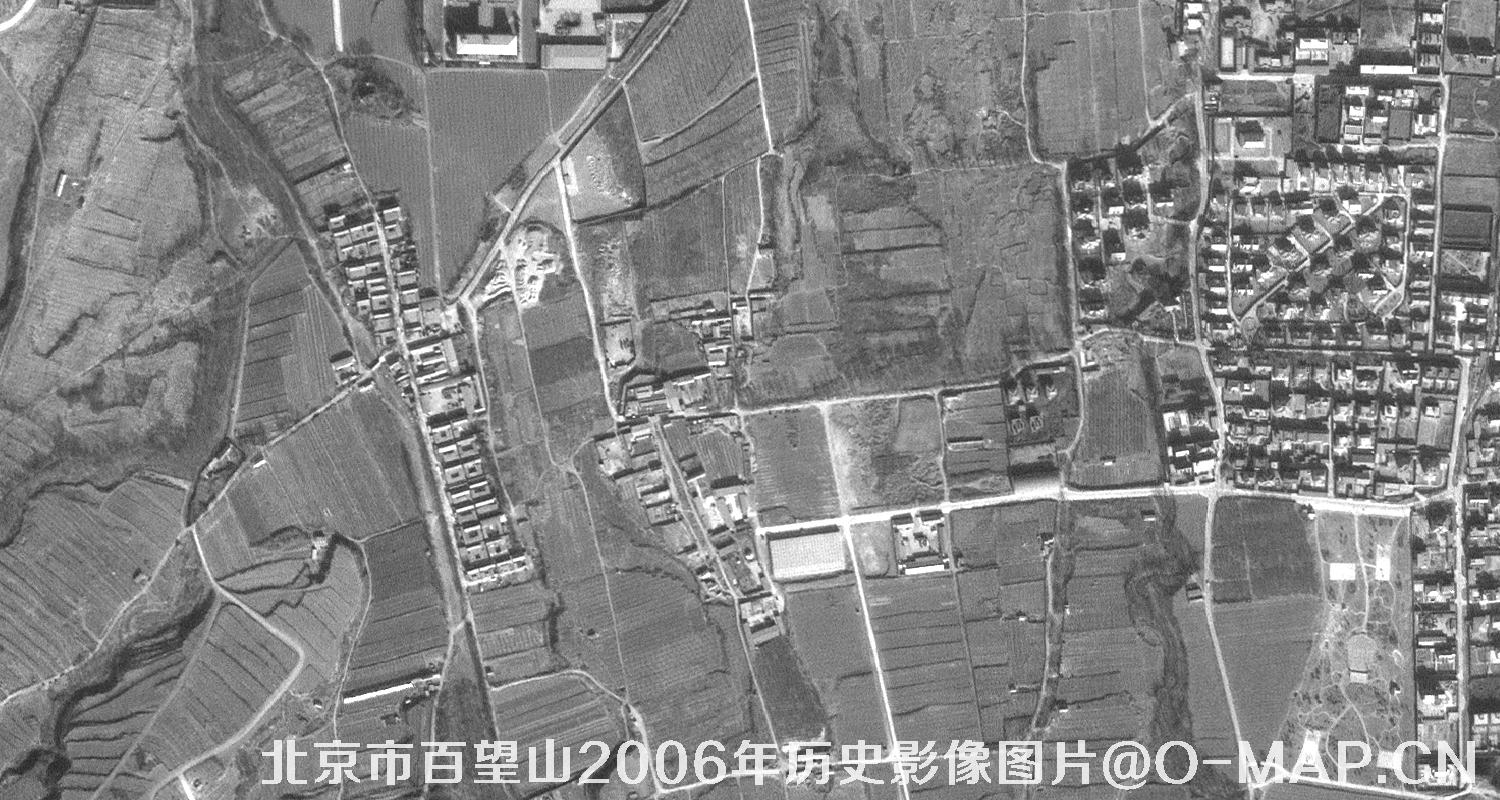 北京市百望山2006年历史影像图片